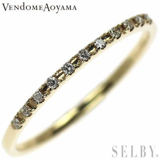 ヴァンドームアオヤマ(Vendome Aoyama)のヴァンドーム青山 K10YG ダイヤモンド リング ハーフエタニティ(リング(指輪))