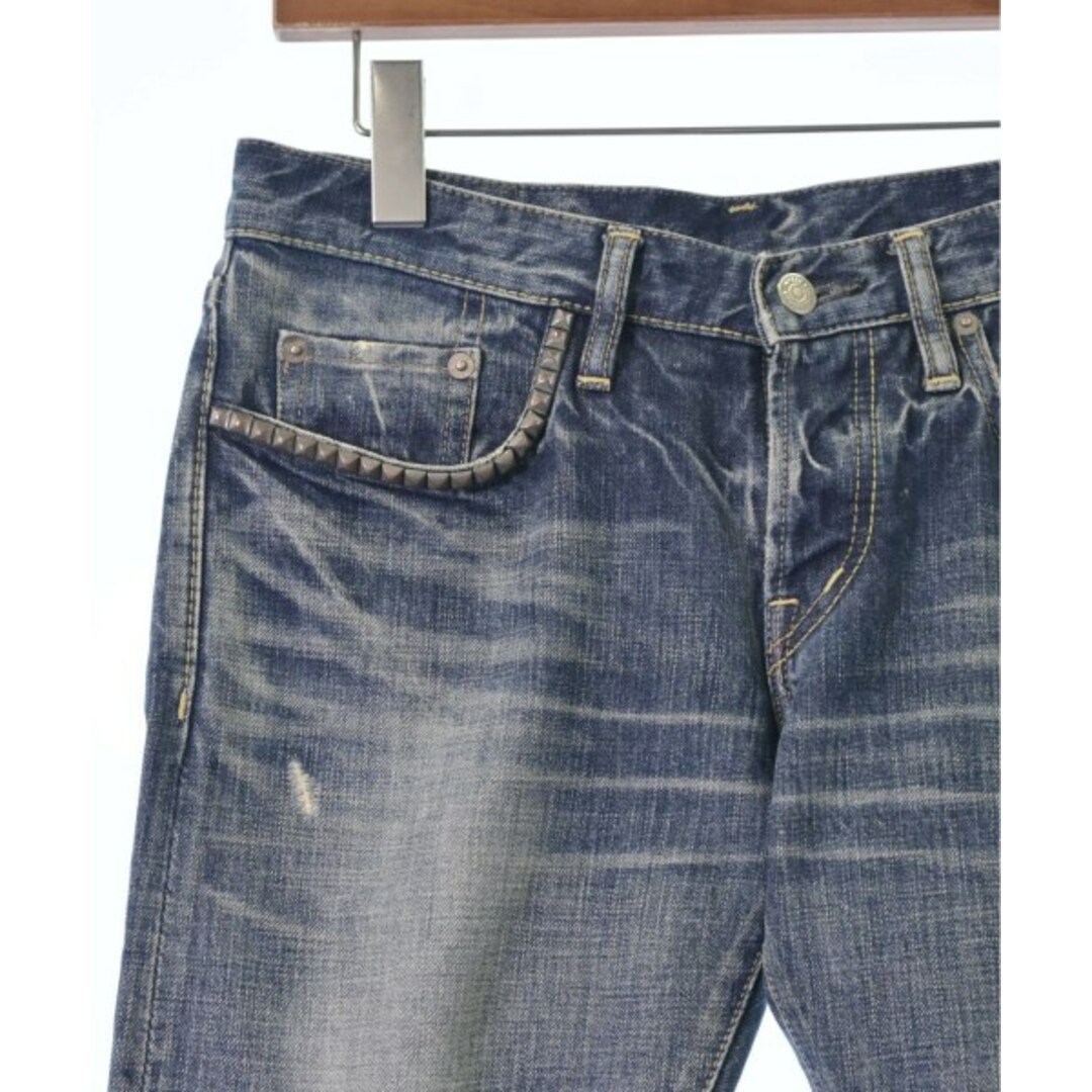 輸入品 HYSTERIC GLAMOUR デニムパンツ 30(M位) 青(デニム) 【古着