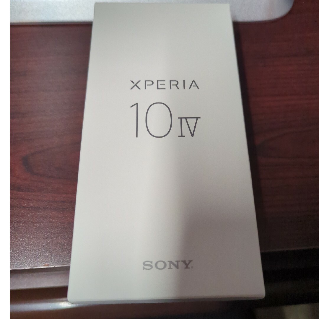 Xperia 10 IV ブラック モバイル　未使用スマホ/家電/カメラ