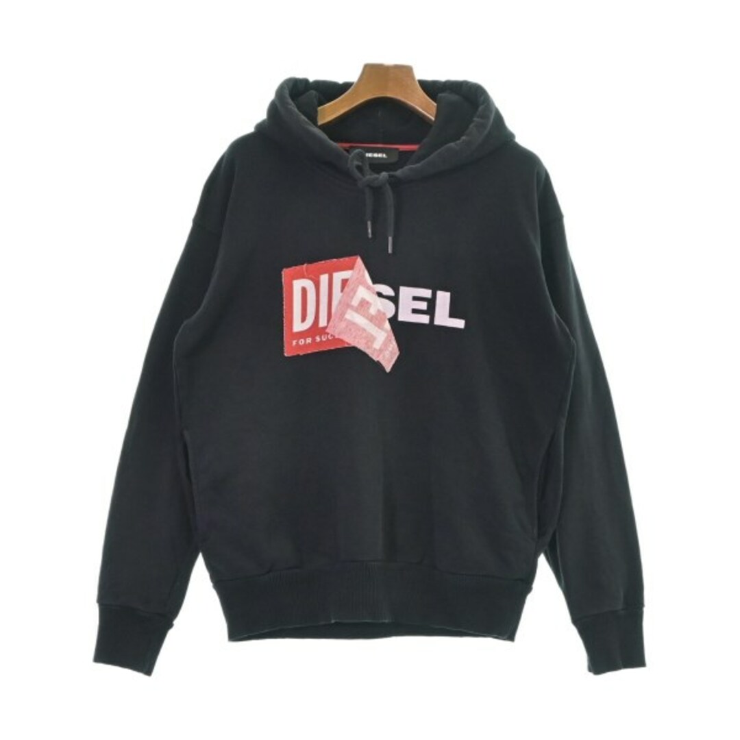 DIESEL ディーゼル パーカー XS 黒 【古着】【中古】 | フリマアプリ ラクマ