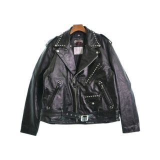 サカイ(sacai)のsacai サカイ ライダース 3(L位) 黒 【古着】【中古】(ライダースジャケット)