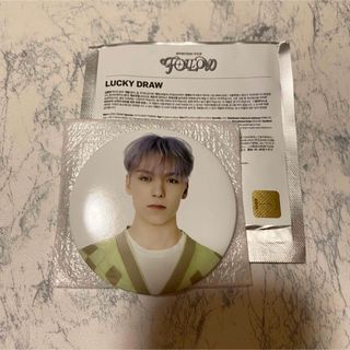 セブンティーン(SEVENTEEN)のSEVENTEEN FOLLOW ラキドロ 缶バッジ バーノン(アイドルグッズ)