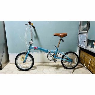 ブルーノ(BRUNO)の稀少カラー BRUNO  新品チューブ 折りたたみ ブルーノ スイス ミニベロ(自転車本体)