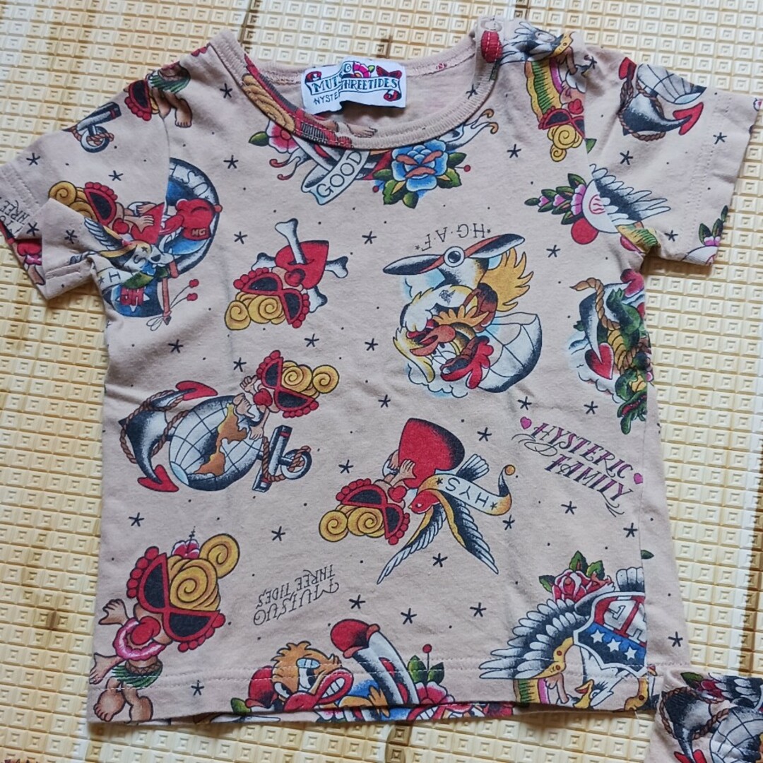 HYSTERIC MINI(ヒステリックミニ)のヒステリックミニ　シャツ キッズ/ベビー/マタニティのベビー服(~85cm)(Ｔシャツ)の商品写真