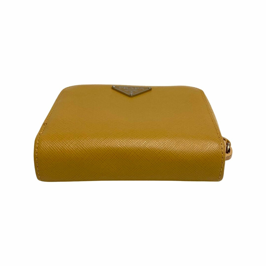 PRADA - 極 美品 希少品 PRADA プラダ 三角ロゴ 金具 サフィアーノ