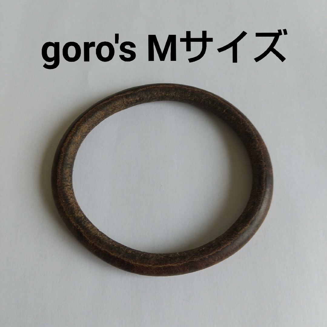 goro's(ゴローズ)のgoro's ゴローズ 革ブレス レザー ブレスレット Mサイズ メンズのアクセサリー(ブレスレット)の商品写真