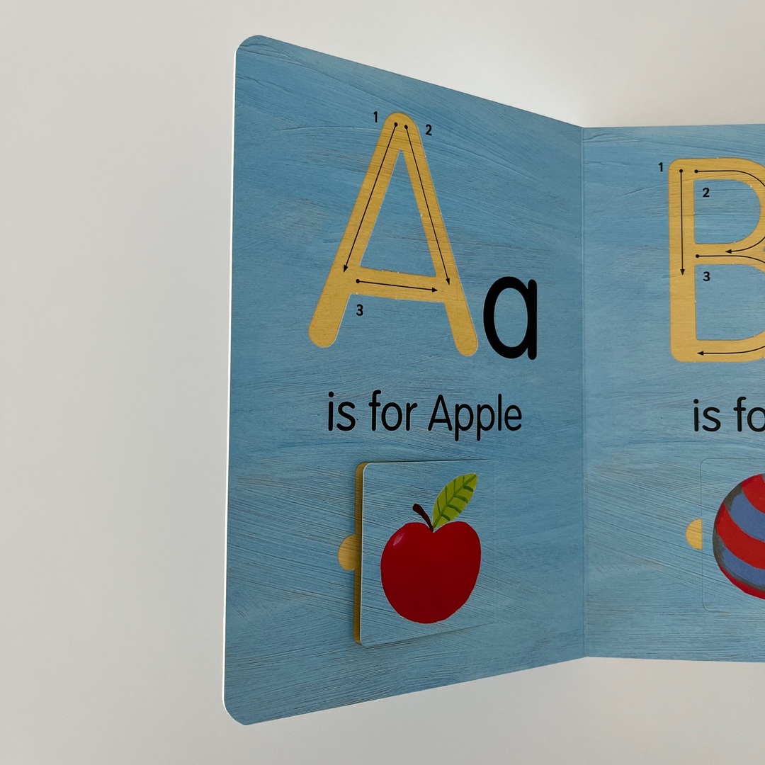 【新品】英語絵本　A IS FOR APPLE(ボードブック) エンタメ/ホビーの本(絵本/児童書)の商品写真