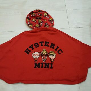 ヒステリックミニ(HYSTERIC MINI)のHYSMINIポンチョ♡美品(カーディガン/ボレロ)