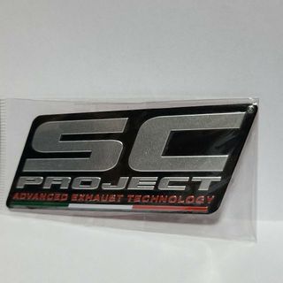 SC-PROJECT SCプロジェクト イタリア耐熱アルミステッカー(ステッカー)