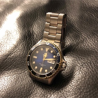 オリエント メンズ腕時計(アナログ)（ブルー・ネイビー/青色系）の通販