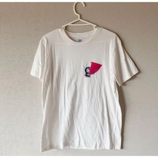 グラニフ(Design Tshirts Store graniph)のgraniph × Fujiko-Pro ドラえもん どこでもドア 刺繍 白 M(Tシャツ/カットソー(半袖/袖なし))