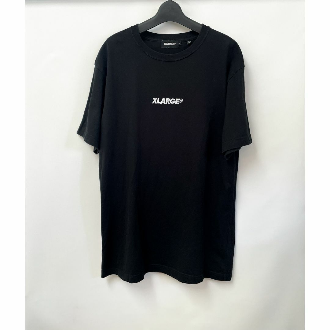 ヴェトモン  23AW  UE54TR280B BLACK X-LARGE刺繍Tシャツ  メンズ XS