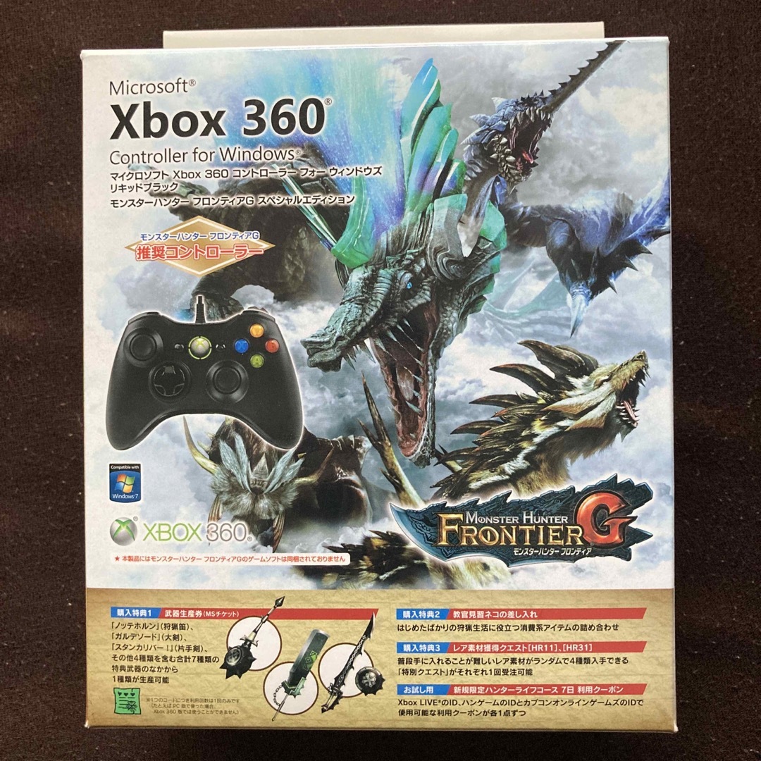 未開封品 Xbox 360 Controller for Windowsコントローラ