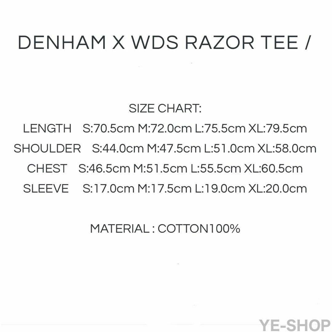 【Sサイズ】WIND AND SEA DENHAM Razor Tee