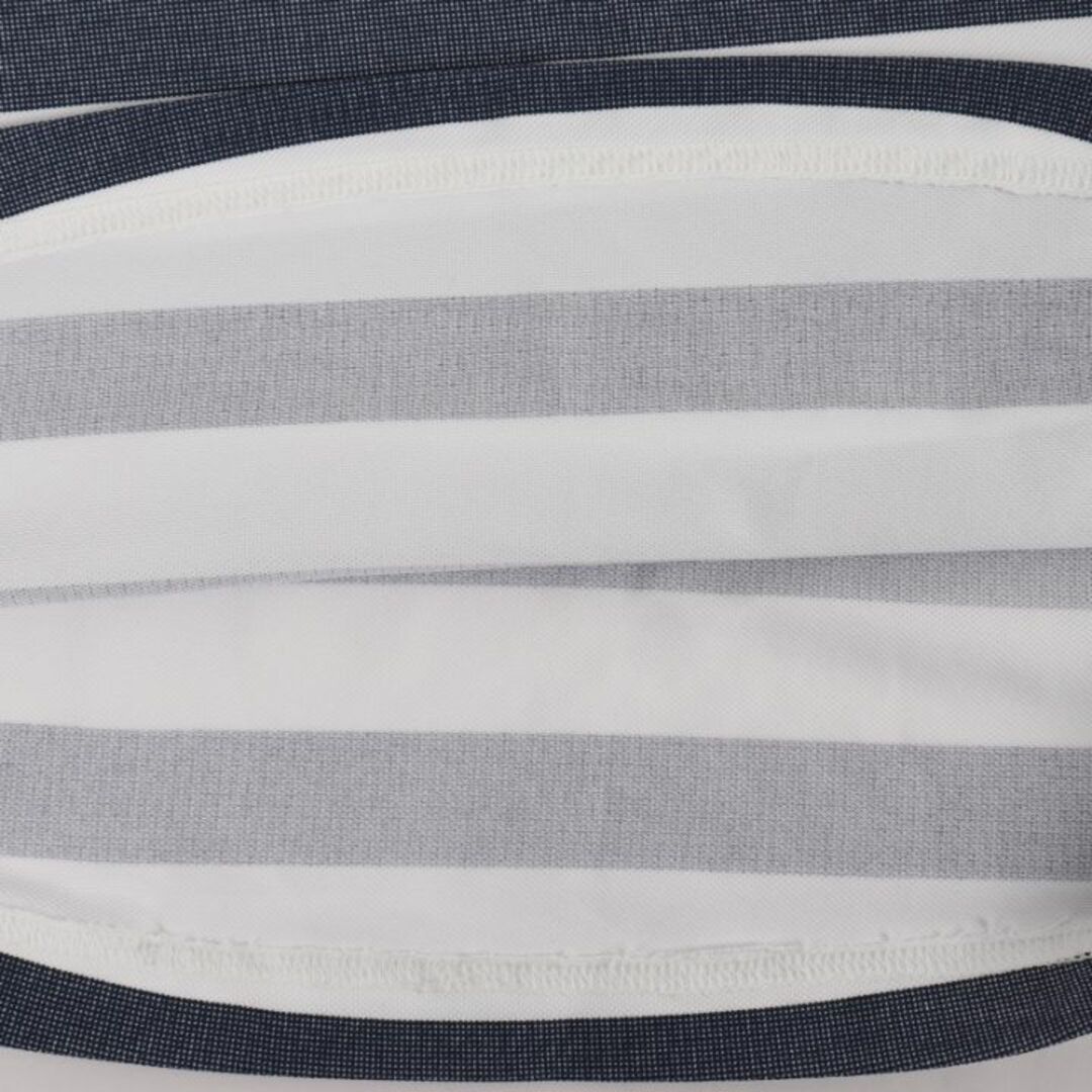 キャロウェイ ポロシャツ カットソー 半袖 大きいサイズ ボーダー トップス レディース LLサイズ ネイビー Callaway