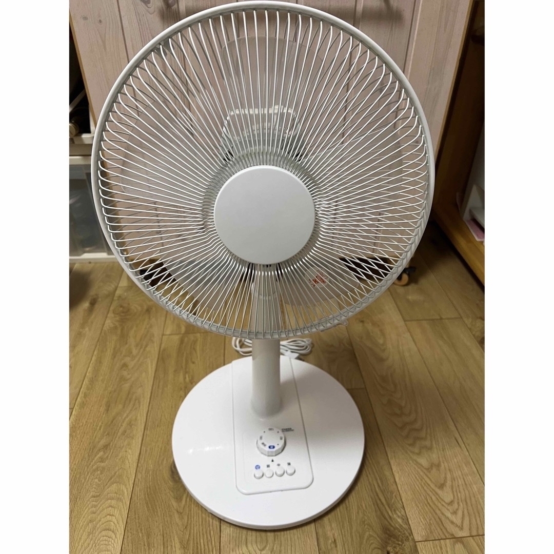 山善(ヤマゼン)の2021年製　YUASA YK3002C(W) 扇風機　■動作確認OK 綺麗です スマホ/家電/カメラの冷暖房/空調(扇風機)の商品写真