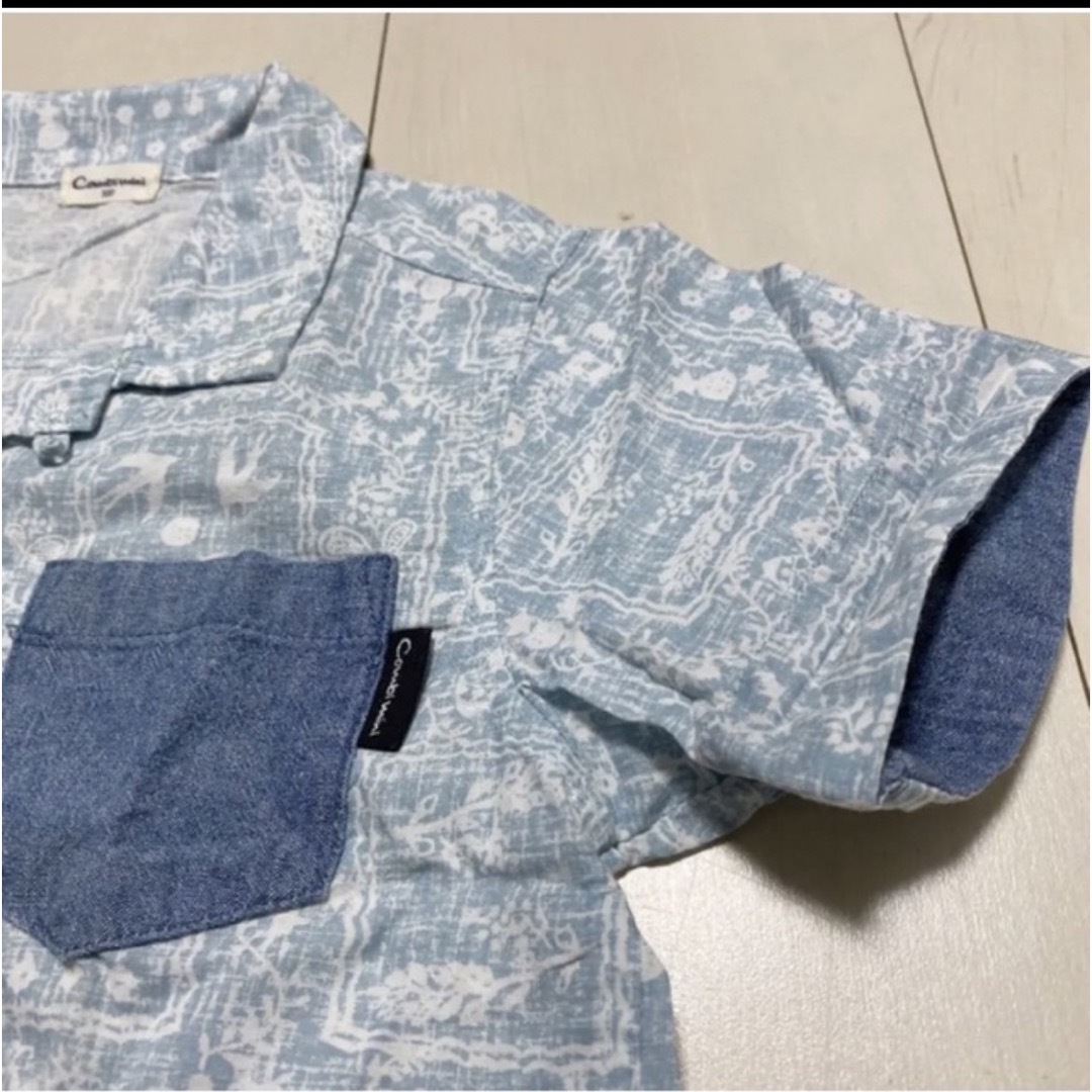 Combi mini(コンビミニ)のCombi mini シャツ 100㎝ キッズ/ベビー/マタニティのキッズ服男の子用(90cm~)(ブラウス)の商品写真