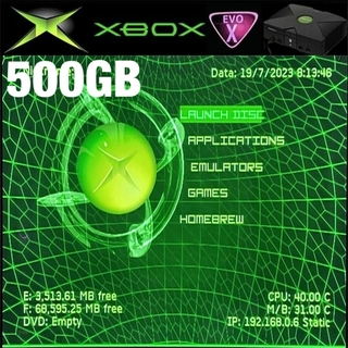 エックスボックス(Xbox)の初代XBOX EvoX M8+ BIOS / HDD 500GB [XB] 02(家庭用ゲーム機本体)