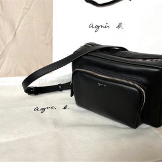 【美品】agnes.b アンジェル ショルダーバッグ 小