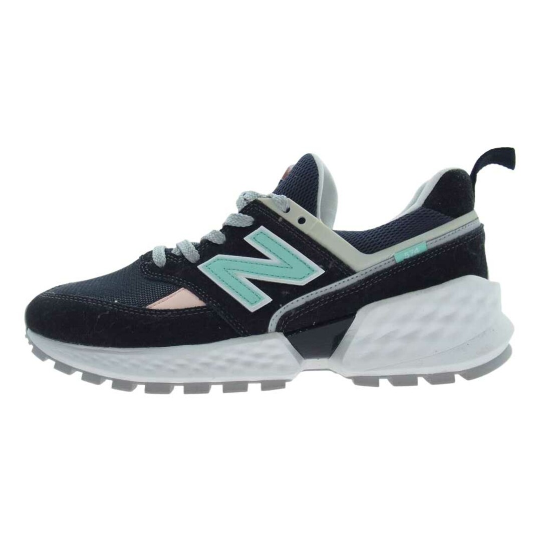 NEW BALANCE ニューバランス スニーカー MS574GNB 574 ブラック NB メッシュ ランニング スニーカー ブラック系 マルチカラー 27.5cm