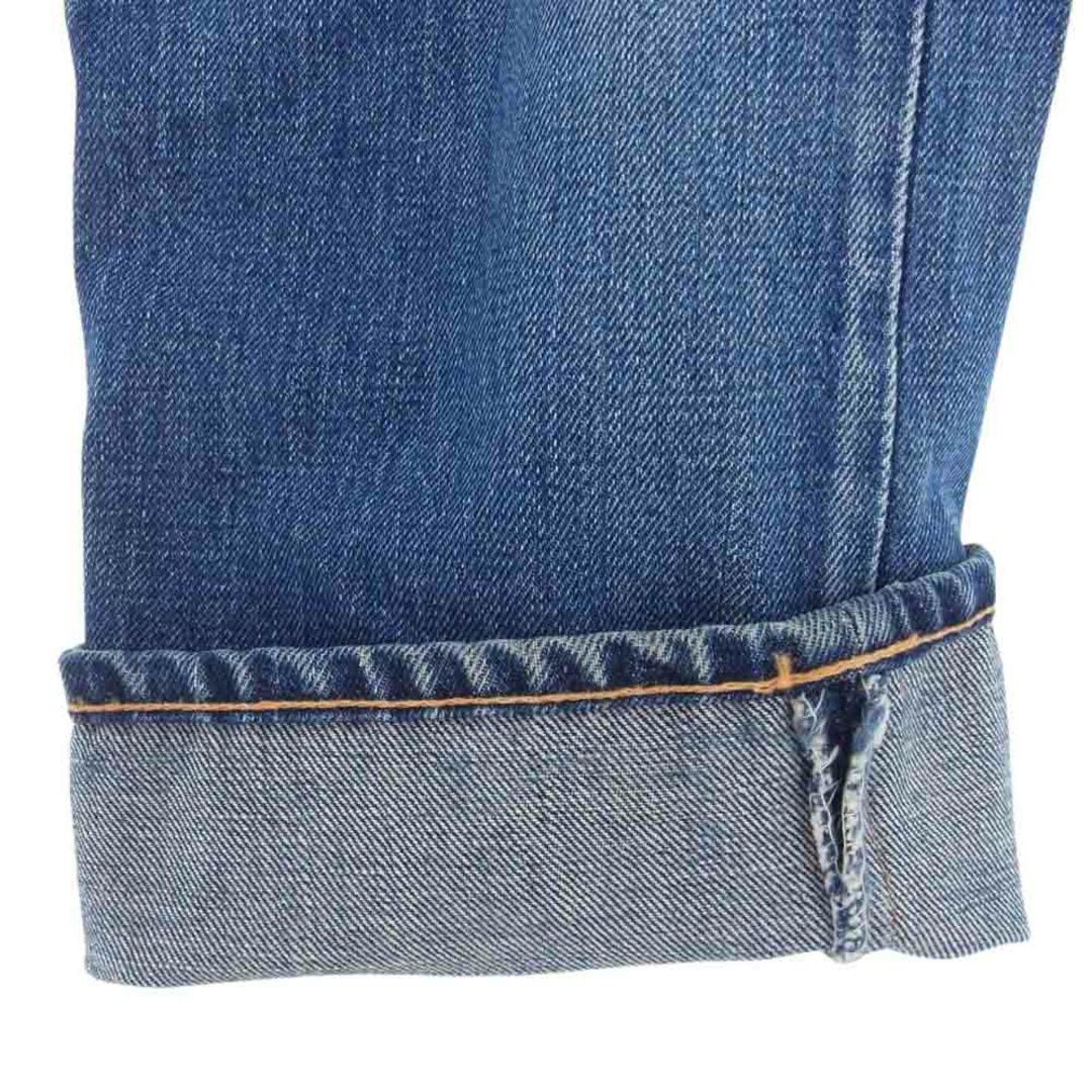 Levi's リーバイス デニムパンツ 505 0217 ボタン裏5 BIGE 片面タブ 42TALON ジップ インディゴブルー系 W28L28