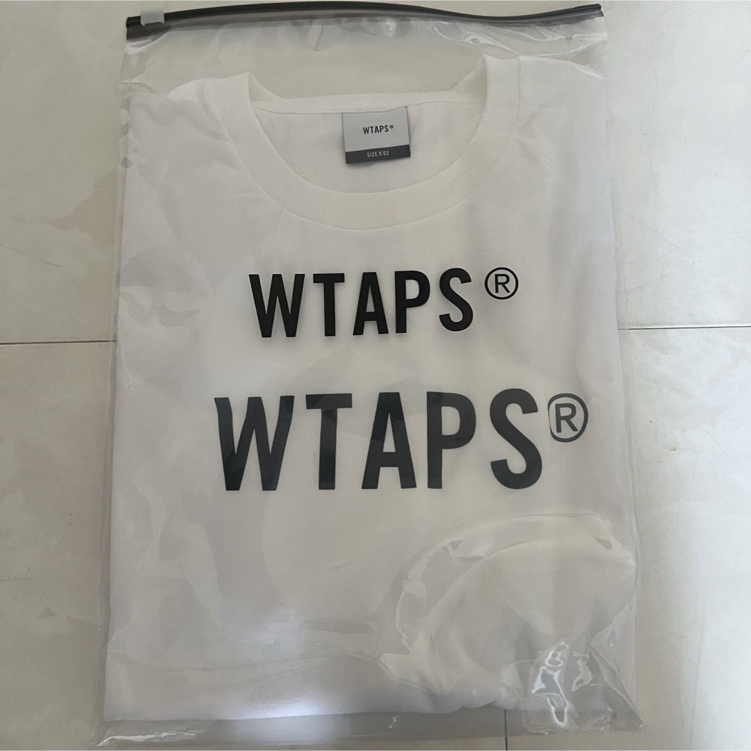 トップスWTAPS SIGN / SS / White / Large size