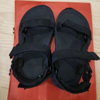 テバ(Teva)のTEVA　サンダル　14cm　ブラック(サンダル)