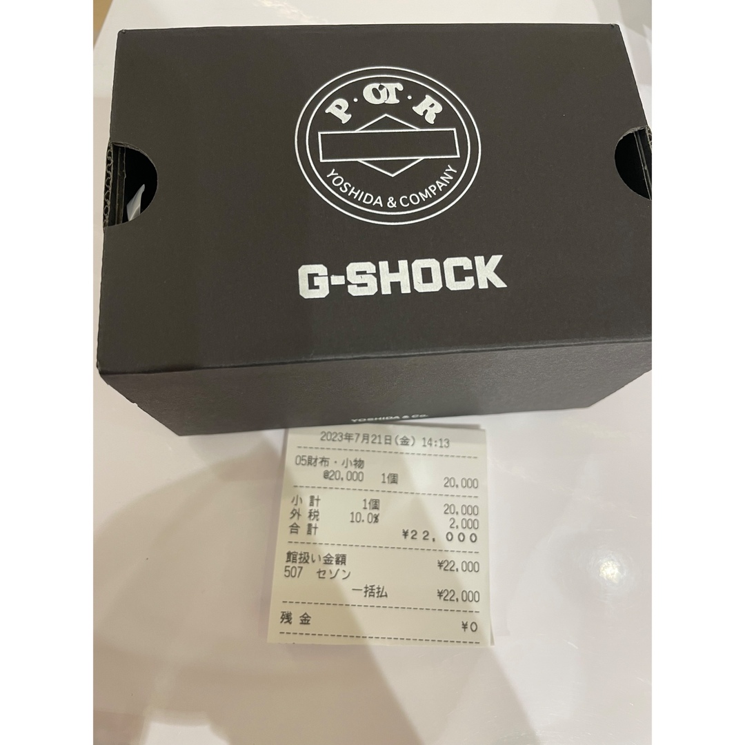 未使用新品　CASIO G-SHOCK×POTR  DW-5900 PORTER キッズ/ベビー/マタニティのこども用ファッション小物(腕時計)の商品写真