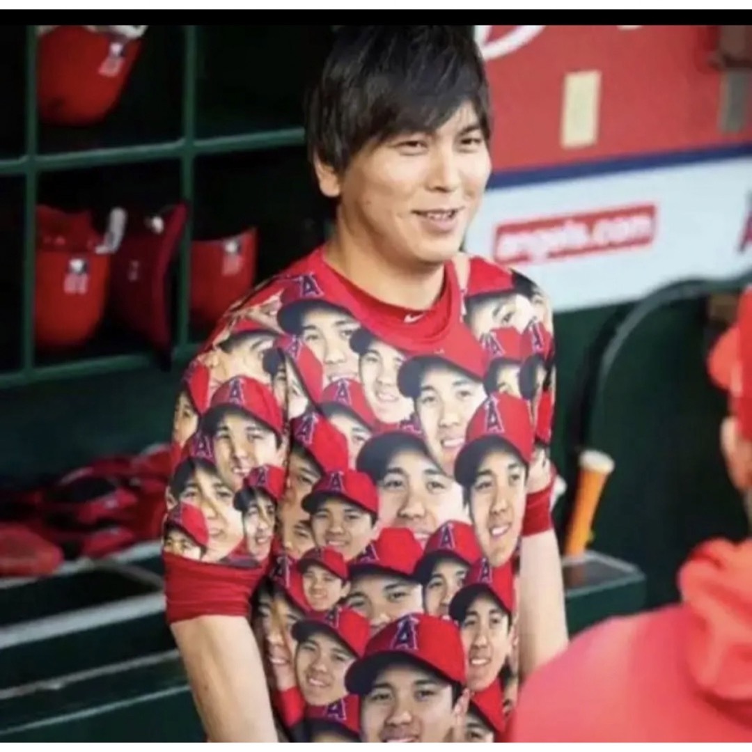 大谷翔平　Tシャツ　顔だらけ　新品未使用　ユニフォーム　☆正規品☆