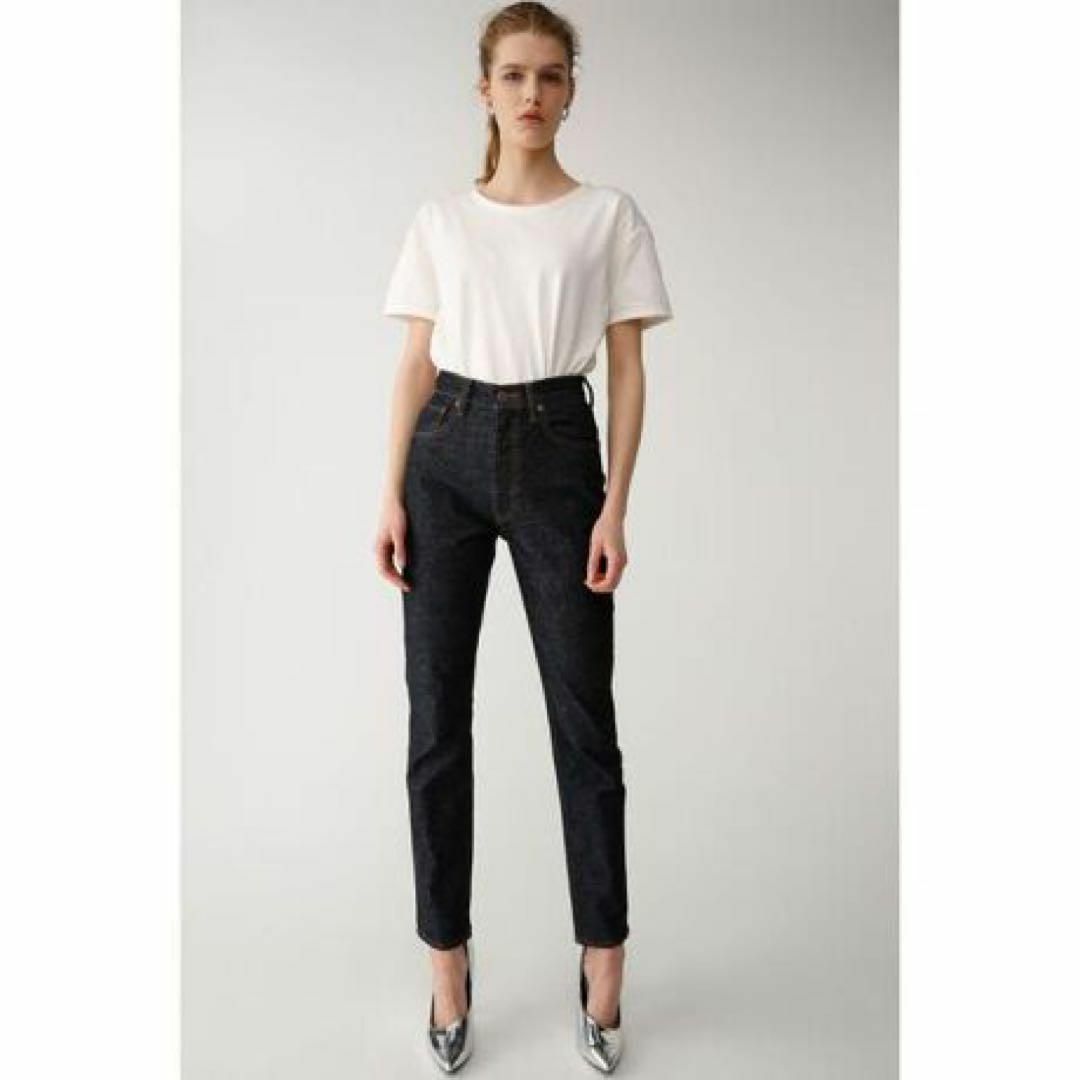 MOUSSY MVS BLACK SKINNY 23 美品