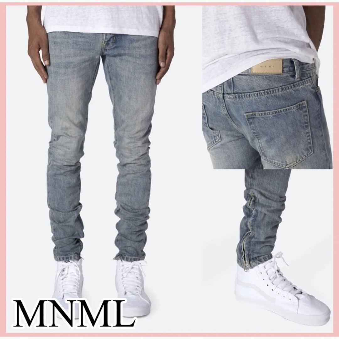 mnml(ミニマル)のmnml ミニマル　ストレッチデニム メンズのパンツ(デニム/ジーンズ)の商品写真