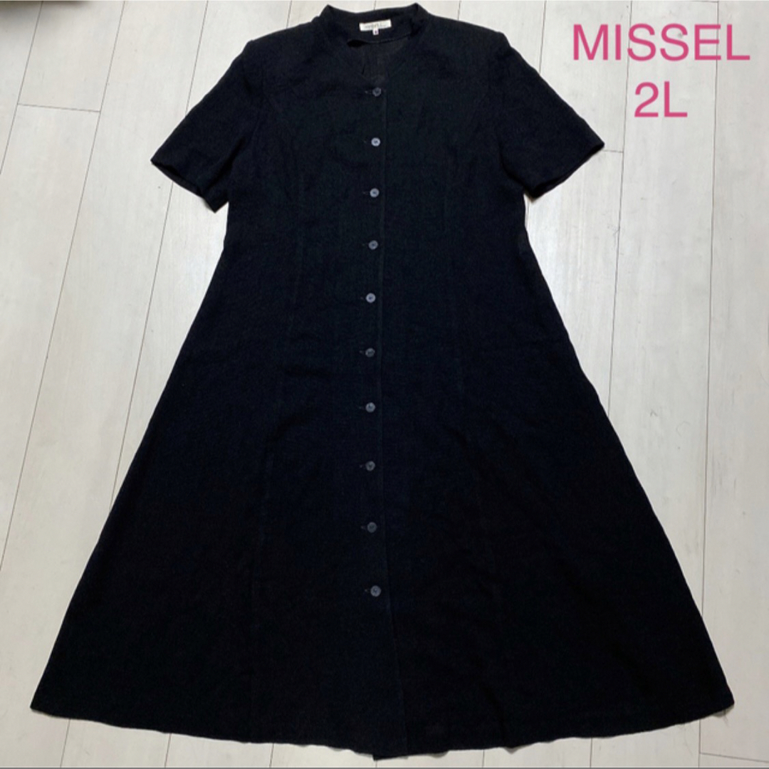 MISSEL(ミゼール)のMISSEL 半袖ワンピース レディースのワンピース(ロングワンピース/マキシワンピース)の商品写真