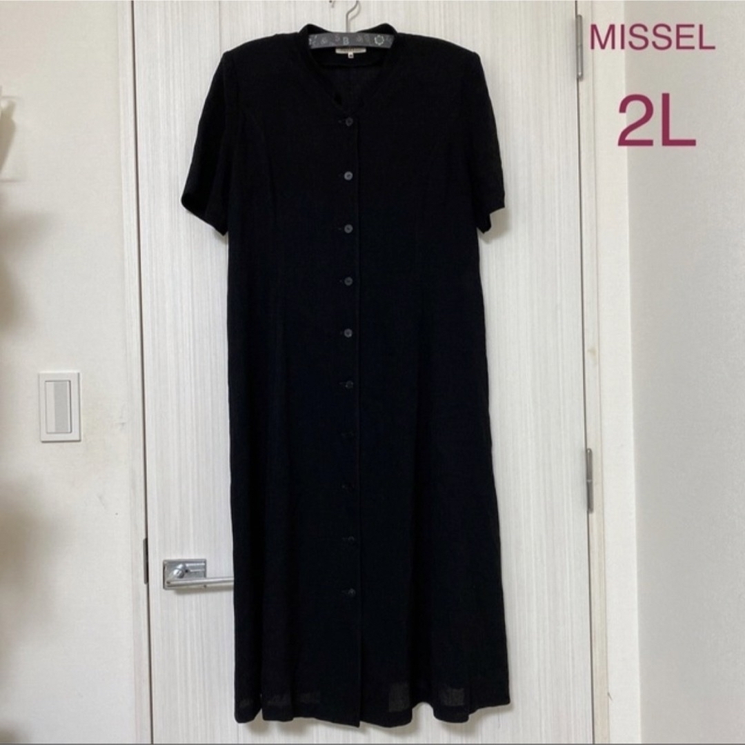 MISSEL(ミゼール)のMISSEL 半袖ワンピース レディースのワンピース(ロングワンピース/マキシワンピース)の商品写真