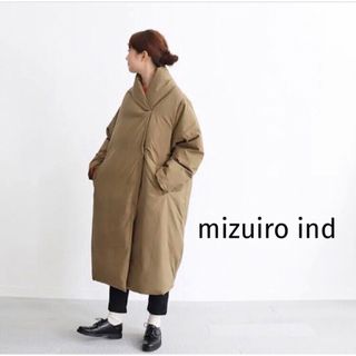 【美品】ミズイロインド ダウンジャケット