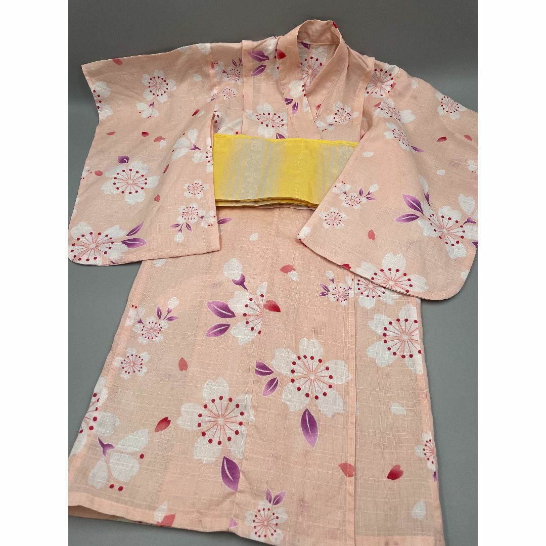 浴衣☆帯 キッズ/ベビー/マタニティのキッズ服女の子用(90cm~)(甚平/浴衣)の商品写真