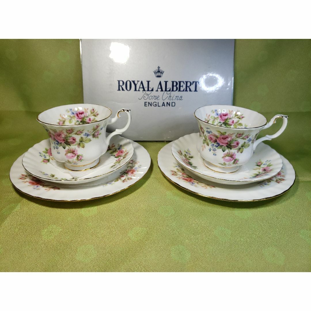 royal albert カップ\u0026ソーサー　ケーキプレート