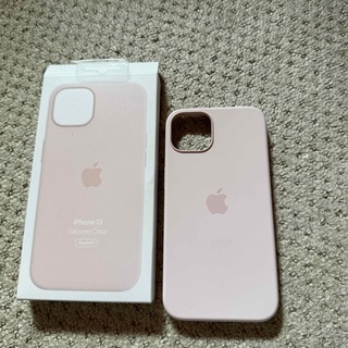 アイフォーン(iPhone)のiPhone13 公式magsafe シリコンケース　ピンク色(iPhoneケース)
