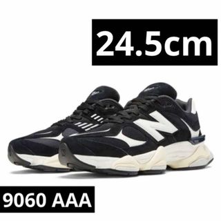 New balance 9060 AAA ブラック24.5cm最新色 90/60の通販｜ラクマ