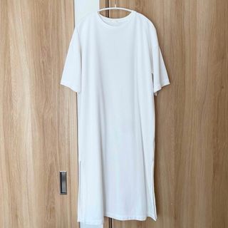 ジーユー(GU)のGU♡Tシャツロングワンピース M(ロングワンピース/マキシワンピース)