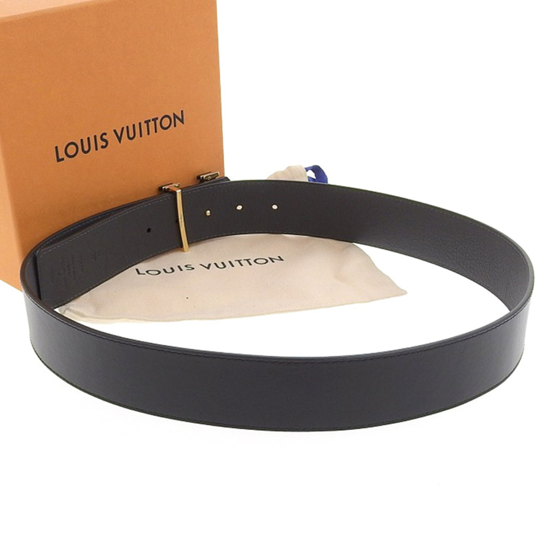 ルイヴィトン LOUIS VUITTON サンチュール LVオプティック ベルト リバーシブル レザー ノワール 85/34 M0226V  新入荷 LV1402