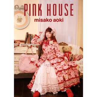 pink house♡Love Ribbon Bearロングワンピース