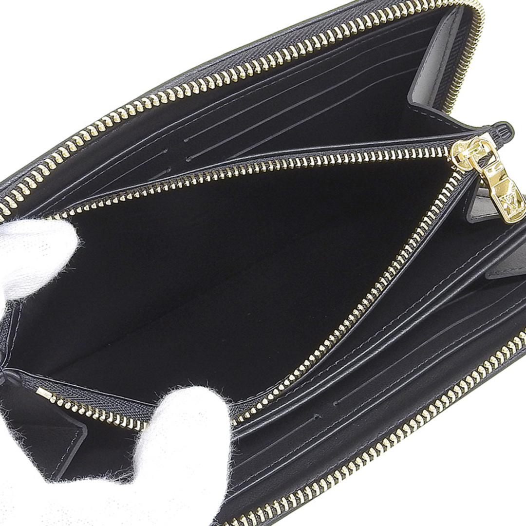 ルイヴィトン LOUIS VUITTON モノグラム エンボス ジッピー ウォレット