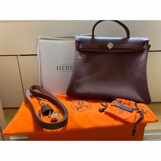 エルメス(Hermes)のエルメス ヴィンテージエールバッグ ブラウン(ハンドバッグ)