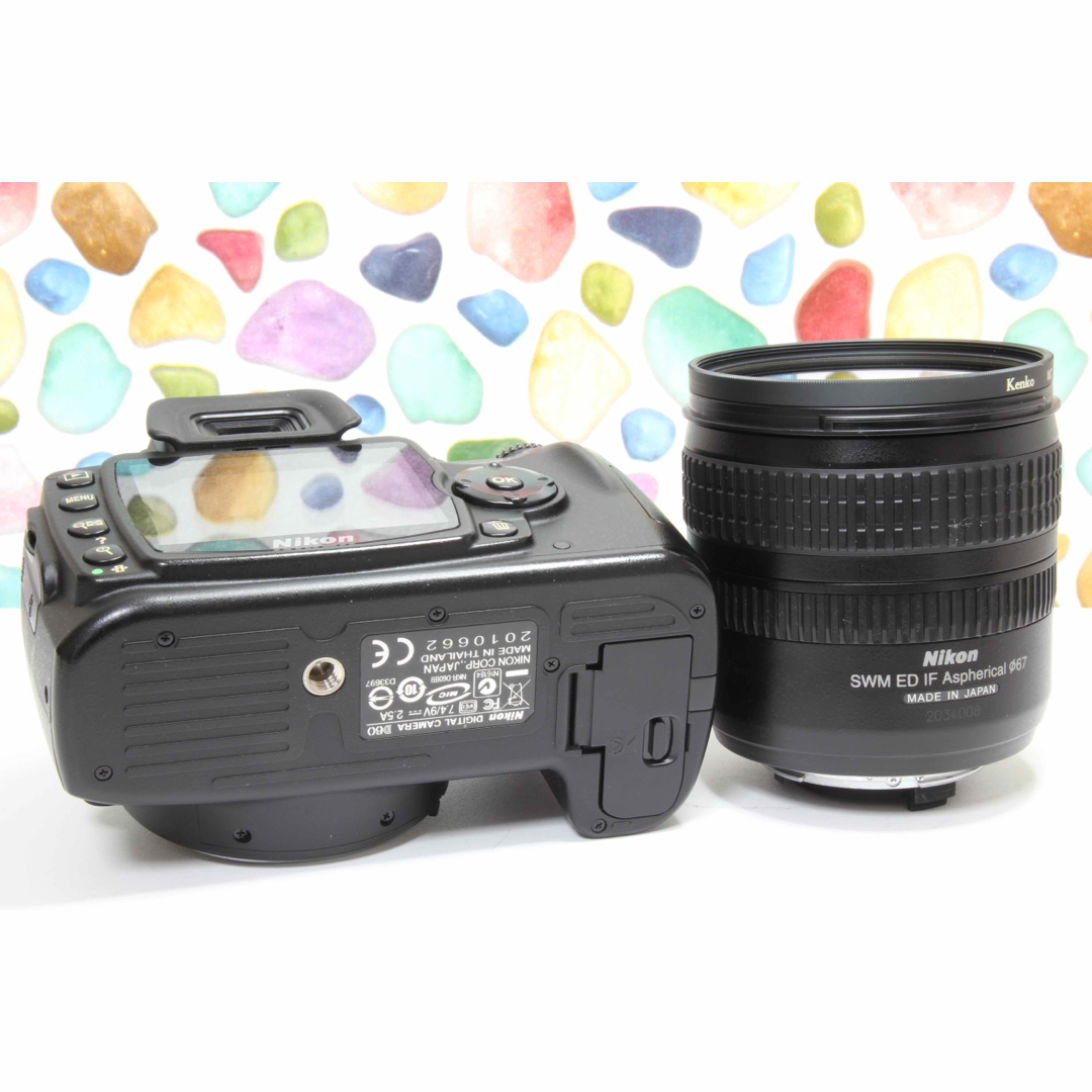 ♥︎◇NIKON D60 ◇迷ったらこのカメラ♪ ◇スマホ転送♪ ◇豪華レンズ