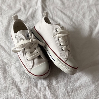 コンバース キッズスニーカー(子供靴)（ホワイト/白色系）の通販 500点