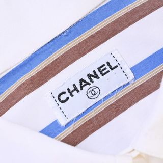 CHANEL - CHANEL ココマーク ストライプ シャツの通販 by CYCLE HEARTS