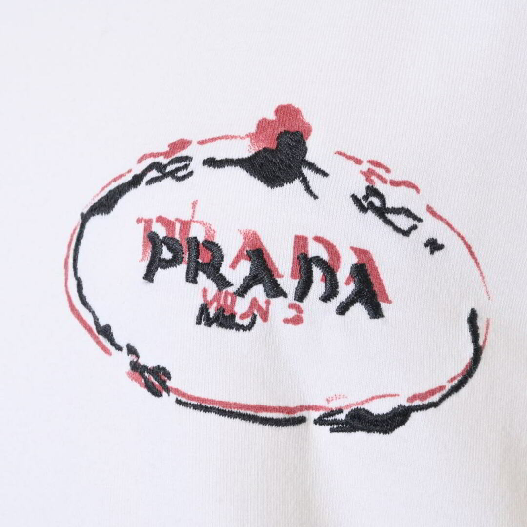PRADA ロゴ プリント カットソー PRADA ロゴ プリント カットソー