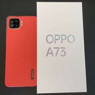 オッポ(OPPO)のOPPO A73 ダイナミックオレンジ　楽天モバイル(スマートフォン本体)