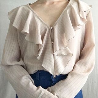 ロキエ(Lochie)のvintage blouse❤︎(シャツ/ブラウス(長袖/七分))