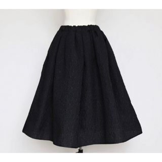 ドゥロワー(Drawer)のgypsohila Flower Gloss Skirt (ひざ丈スカート)